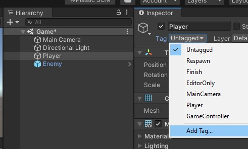 Add a new Tag from Untagged menu